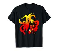 Naruto Shippuden Naruto Crouching with 9 Tails Anime T-Shirt