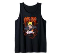 Naruto Shippuden Nine Tail Shugyo Training Pose Anime Tank Top