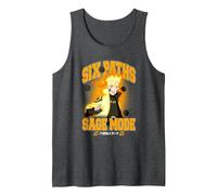 Naruto Shippuden Six Paths Sage Mode Tank Top, Men, Dark Heather Grey, Medium