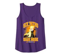 Naruto Shippuden Six Paths Sage Mode Tank Top, Women, Purple, Small