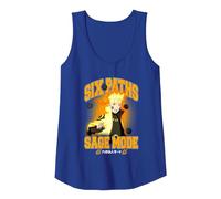 Naruto Shippuden Six Paths Sage Mode Tank Top, Women, Royal Blue, XX-Large