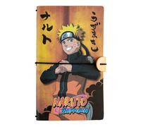Naruto Shippuden Travel Journal Leather Notebook leavers gift 12x20cm Graduates