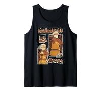 Naruto Shippuden Uzumaki Shinobi Collage with Kanji Anime Tank Top
