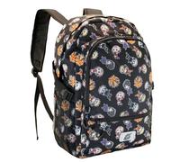 Naruto Wind-FAN HS Fight Backpack, Black, 18 x 31 x 44 cm, Capacity 24 L