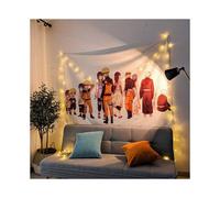 (Naruto's Love, ?95x73?) Anime hanging cloth One Piece Naruto Internet celebrity rental room decoration decorative wall cloth tapestry