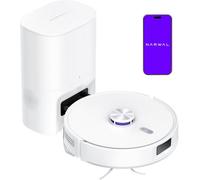 Narwal Freo S White 8000Pa Self Emptying Base App & Voice Control Robot Vacuum And Mop Combo