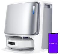 NARWAL Freo Z Ultra Robot Vacuum Cleaner and Mop in Galaxy Silver - Powerful 12000PA Suction Automatic Lift Mopping, Robotic Washing & Drying - AI Powered Smart Cleaning with Voice & APP Control