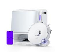 NARWAL Freo Z10 Robot Vacuum Cleaner and Mop in White Powerful 15000PA Suction AI Powered Base Station Self Emptying Tangle Free Robotic Cleaning, Washing & Drying Ideal for Pet Hair & Hard Floor