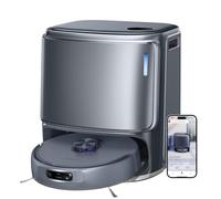 NARWAL Freo Z10 Ultra Robot Vacuum Cleaner and Mop in Space Gray - Powerful 18000PA Suction AI Powered All in One Station with Voice Control - Smart Cleaning, Washing & Drying, Tangle Free System