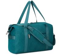 Narwey for Ryanair Airlines Underseat Cabin Bag 40X20X25 Foldable Travel Duffel Bag Holdall Tote Carry on Luggage with Wet Pocket Overnight for Women and Men 20L (Teal)