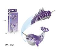 (Narwhal) 3d Animal Dinosaur Model Craft Kit Diy Paper Jigsaw Puzzle Kid Educational Toy