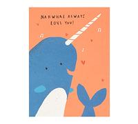 Narwhal Always Love You Valentine's Day Greeting Card Valentines Cards
