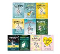 Narwhal and Jelly Series 1-10 Books Collection Set by Ben Clanton (A Waffle Lot of Love, Narwhal's Sweet Tooth, A Super Scary Narwhalloween, Narwhalicorn And Jelly & More)