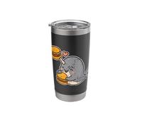 Narwhal Burger Love Cartoon Stainless Steel Insulated Tumbler