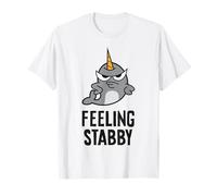 Narwhal - Feeling Stabby T-Shirt