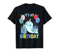 Narwhal Its My 3rd Birthday Narwhal Lover T-Shirt