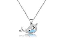 Narwhal Pendant Necklace Cute Narwhal Unicorn of The Sea Jewelry Necklace Gift for Narwhal Lover Marine Biologist (Narwhal necklace)