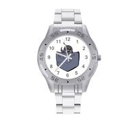 Narwhal Pocket Buddy Men's Watches Stainless Steel Watch Strap Analog Quartz Watch Business Wristwatches