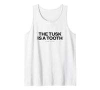 Narwhal - The Tusk is A Tooth - Arctic Animal Tank Top