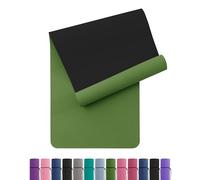 Narwhal Yoga Mat Exercise Mat Non Slip TPE With Carry Strap 183x61x0.6cm