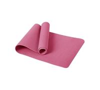 Good Nite Yoga Mat Exercise Fitness 6mm Mat Extra Thick Non-Slip Training Mats for Sports Pilates Gym Mats Floor Gym Resistance Mat with Carrying Strap 183 x 61 x 0.6 cm(Red Plum)