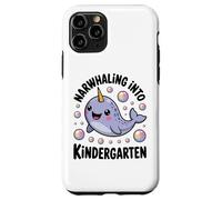 Narwhaling Into Kindergarten Cute Narwhal Bubbles Case for iPhone 11 Pro