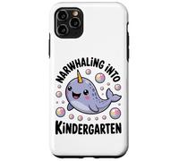Narwhaling Into Kindergarten Cute Narwhal Bubbles Case for iPhone 11 Pro Max