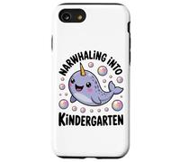Narwhaling Into Kindergarten Cute Narwhal Bubbles Case for iPhone SE (2020) / 7/8