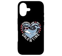 Narwhals Are My Valentine Cute Narwhal Valentines Day Case for iPhone 17