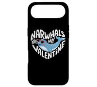 Narwhals Are My Valentine Cute Narwhal Valentines Day Case for iPhone Air