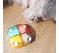 Narwhalss Interactive Cat Toys with Feathers, Automatic Rechargeable Cat Hunting Toy with Touch Sensor & AI Whack-A-Mole Game, 15H Battery Life, ABS Material, Safe Durable for Indoor Cats