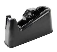 Naryal Heavy Duty Tape Dispenser - Durable,Weighted,Non-Skid Base, Ergonomic, One Hand Dispensing (Black)