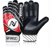 NARZ Goalkeeper Gloves for Kids with Super Grip Latex Having Shock Absorption Padding To Protect Palms and Fingers, Kids Goalie Gloves Available In Bright Eye-Catching Colors