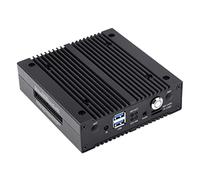 NAS All-in-One Mini Computer for Raspberry Pi Compute Module 4 (CM4 NOT Included) with Network Storage 2 x M.2 M Key Slots Dual Ethernet Ports 4G Network