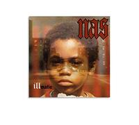 NAS Illmatic Canvas Art Poster and Wall Art Picture Print Modern Family bedroom Decor Posters 12x12inch(30x30cm)