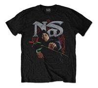 Nas NASTS01MB02 T-Shirt, Black, Medium