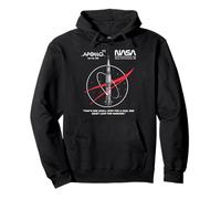 NASA Apollo 11 Mission Saturn V Rocket Worm Logo Pullover Hoodie