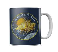 Nasa Apollo 13 Mission Badge Distressed Mug