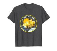 NASA Apollo 13 Mission Badge T-Shirt, Men, Dark Heather Grey, XX-Large