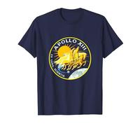 NASA Apollo 13 Mission Badge T-Shirt, Men, Navy Blue, XX-Large