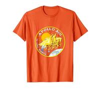 NASA Apollo 13 Mission Badge T-Shirt, Men, Orange, Medium