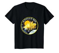 NASA Apollo 13 Mission Badge T-Shirt, Youth, Black, Small