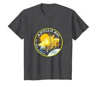 NASA Apollo 13 Mission Badge T-Shirt, Youth, Dark Heather Grey, 2T