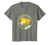 NASA Apollo 13 Mission Badge T-Shirt, Youth, Olive Heather, 2T
