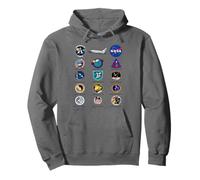 NASA Apollo Missions Patch Space Shuttle Meatball Logo Pullover Hoodie