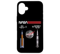 NASA Artemis Apollo Moon Mission SLS Saturn V Case for iPhone 16 Plus