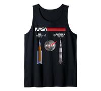 NASA Artemis Apollo Moon Mission SLS Saturn V Tank Top