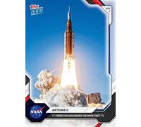 NASA Artemis II 2026 Topps Now - A201 1st Crewed Mission Around the Moon Since '72