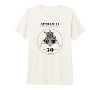 NASA Artemis II Apollo 11 First Humans On The Moon 50 Years Premium T-Shirt