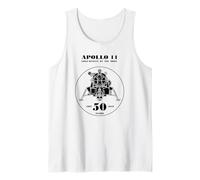 NASA Artemis II Apollo 11 First Humans On The Moon 50 Years Tank Top